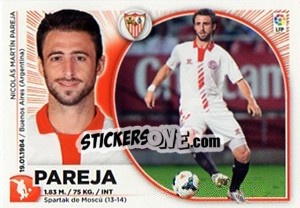 Sticker Pareja (5) - Liga Spagnola 2014-2015 - Colecciones ESTE