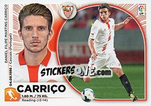 Sticker Carriço (9) - Liga Spagnola 2014-2015 - Colecciones ESTE