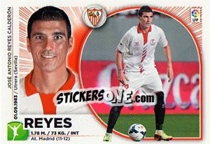 Sticker Reyes (16) - Liga Spagnola 2014-2015 n. 526 - Colecciones ESTE