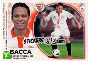 Sticker Bacca (18) - Liga Spagnola 2014-2015 n. 528 - Colecciones ESTE