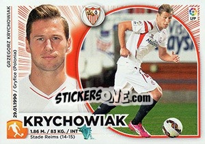 Sticker Krychowiak (19) - Liga Spagnola 2014-2015 n. 529 - Colecciones ESTE