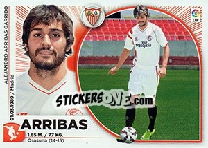Sticker Arribas (20) - Liga Spagnola 2014-2015 - Colecciones ESTE