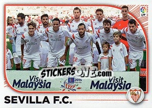 Sticker Sevilla Equipo (21) - Liga Spagnola 2014-2015 - Colecciones ESTE
