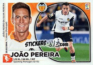 Sticker Joao Pereira (3) - Liga Spagnola 2014-2015 - Colecciones ESTE