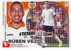 Sticker Ruben Vezo (7 BIS) - Liga Spagnola 2014-2015 - Colecciones ESTE