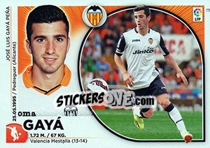 Sticker Gaya (8 BIS) - Liga Spagnola 2014-2015 n. 568 - Colecciones ESTE