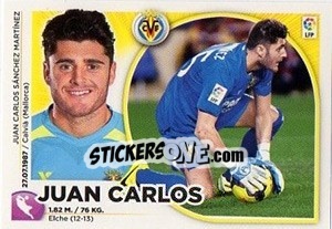 Sticker Juan Carlos (2) - Liga Spagnola 2014-2015 n. 572 - Colecciones ESTE
