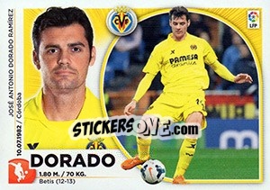 Figurina Dorado (5) - Liga Spagnola 2014-2015 n. 575 - Colecciones ESTE