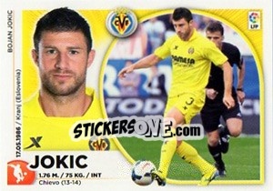 Sticker Jokic (7) - Liga Spagnola 2014-2015 n. 577 - Colecciones ESTE