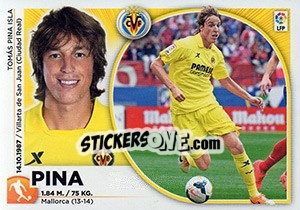 Sticker Pina (10) - Liga Spagnola 2014-2015 n. 580 - Colecciones ESTE