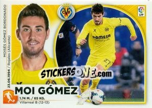 Sticker Moi Gomez (12) - Liga Spagnola 2014-2015 n. 582 - Colecciones ESTE