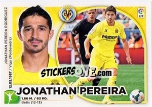 Figurina Jonathan Pereira (17) - Liga Spagnola 2014-2015 - Colecciones ESTE