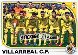 Cromo Villarreal Equipo (21) - Liga Spagnola 2014-2015 - Colecciones ESTE