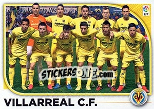 Sticker Villarreal Equipo (21) - Liga Spagnola 2014-2015 n. 591 - Colecciones ESTE