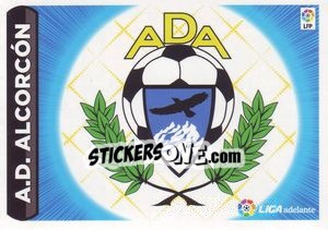 Sticker ESCUDO LIGA ADELANTE 3 - ALCORCóN - Liga Spagnola 2014-2015 n. 603 - Colecciones ESTE