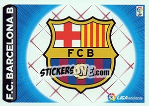 Cromo ESCUDO LIGA ADELANTE 4 - BARCELONA 'B'