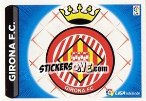 Sticker ESCUDO LIGA ADELANTE 6 - GIRONA - Liga Spagnola 2014-2015 n. 606 - Colecciones ESTE
