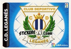 Figurina ESCUDO LIGA ADELANTE 8 - LEGANéS - Liga Spagnola 2014-2015 - Colecciones ESTE