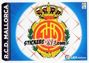 Cromo ESCUDO LIGA ADELANTE 11 - MALLORCA - Liga Spagnola 2014-2015 - Colecciones ESTE