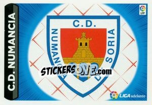Sticker ESCUDO LIGA ADELANTE 13 - NUMANCIA - Liga Spagnola 2014-2015 - Colecciones ESTE