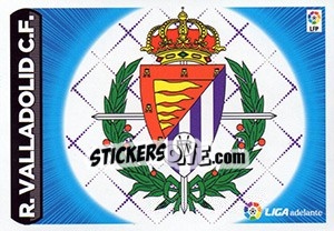 Sticker ESCUDO LIGA ADELANTE 21 - VALLADOLID - Liga Spagnola 2014-2015 n. 621 - Colecciones ESTE