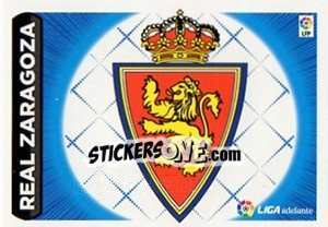Sticker ESCUDO LIGA ADELANTE 22 - ZARAGOZA - Liga Spagnola 2014-2015 n. 622 - Colecciones ESTE