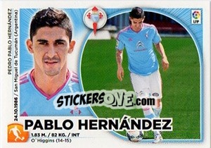 Sticker 4 Pablo Hernández (Celta de Vigo) - Liga Spagnola 2014-2015 n. 634 - Colecciones ESTE