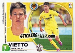 Sticker 41 Vietto (Villarreal CF) - Liga Spagnola 2014-2015 n. 671 - Colecciones ESTE