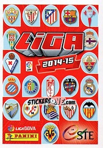 Figurina Escudos (2) - Liga Spagnola 2014-2015 - Colecciones ESTE
