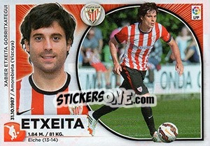 Sticker Etxeita - Liga Spagnola 2014-2015 n. TR3 - Colecciones ESTE