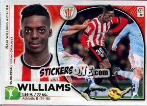 Sticker Williams - Liga Spagnola 2014-2015 - Colecciones ESTE