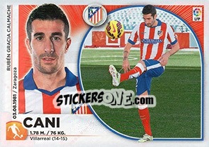 Sticker Cani - Liga Spagnola 2014-2015 n. TR5 - Colecciones ESTE