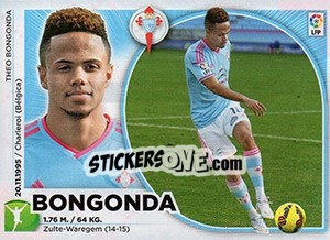 Sticker Bongonda - Liga Spagnola 2014-2015 n. TR7 - Colecciones ESTE
