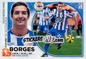 Cromo Borges - Liga Spagnola 2014-2015 - Colecciones ESTE