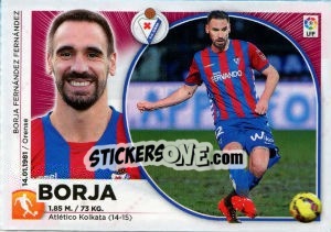 Sticker Borja - Liga Spagnola 2014-2015 n. TR17 - Colecciones ESTE