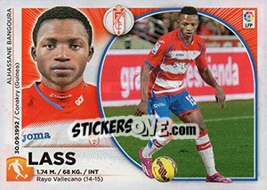 Sticker Lass - Liga Spagnola 2014-2015 n. TR21 - Colecciones ESTE