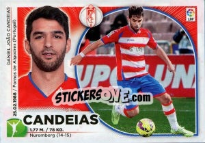 Sticker Candeias - Liga Spagnola 2014-2015 n. TR23 - Colecciones ESTE