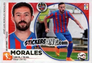 Cromo Morales - Liga Spagnola 2014-2015 - Colecciones ESTE