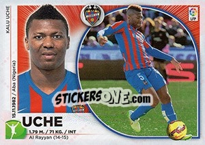 Sticker Kalu Uche - Liga Spagnola 2014-2015 - Colecciones ESTE