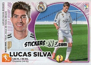 Sticker Lucas Silva - Liga Spagnola 2014-2015 - Colecciones ESTE