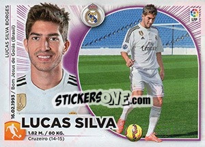 Sticker Lucas Silva - Liga Spagnola 2014-2015 n. TR30 - Colecciones ESTE