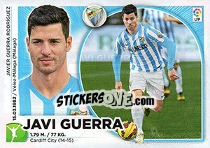 Figurina Javi Guerra - Liga Spagnola 2014-2015 - Colecciones ESTE