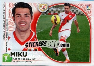 Sticker Miku - Liga Spagnola 2014-2015 n. TR36 - Colecciones ESTE