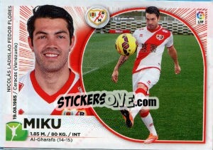 Cromo Miku - Liga Spagnola 2014-2015 - Colecciones ESTE