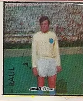 Figurina Raul - Campeonato Nacional 76
 n. 25 - Editora e Impressora Graf Set Ltda
