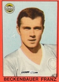 Figurina Franz Beckenbauer - Tutti I Calciatori 1967-1968 n. 45 - MIRA