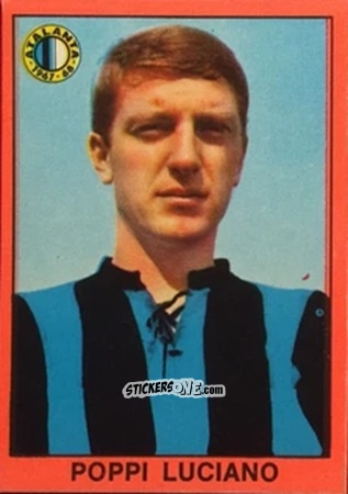 Cromo Luciano Poppi - Tutti I Calciatori 1967-1968 n. 143 - MIRA