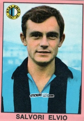 Figurina Elvio Salvori - Tutti I Calciatori 1967-1968 n. 145 - MIRA