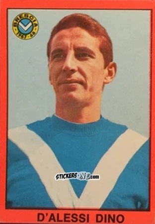 Cromo Dino D'Alessi - Tutti I Calciatori 1967-1968 n. 181 - MIRA