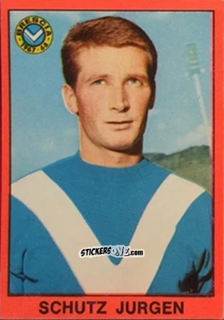 Cromo Jurgen Schutz - Tutti I Calciatori 1967-1968 n. 188 - MIRA